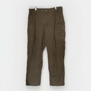 5.11 Tactical Taclite Pro Cargo Pants Men's 36x30 Green Ripstop Utility Workwear